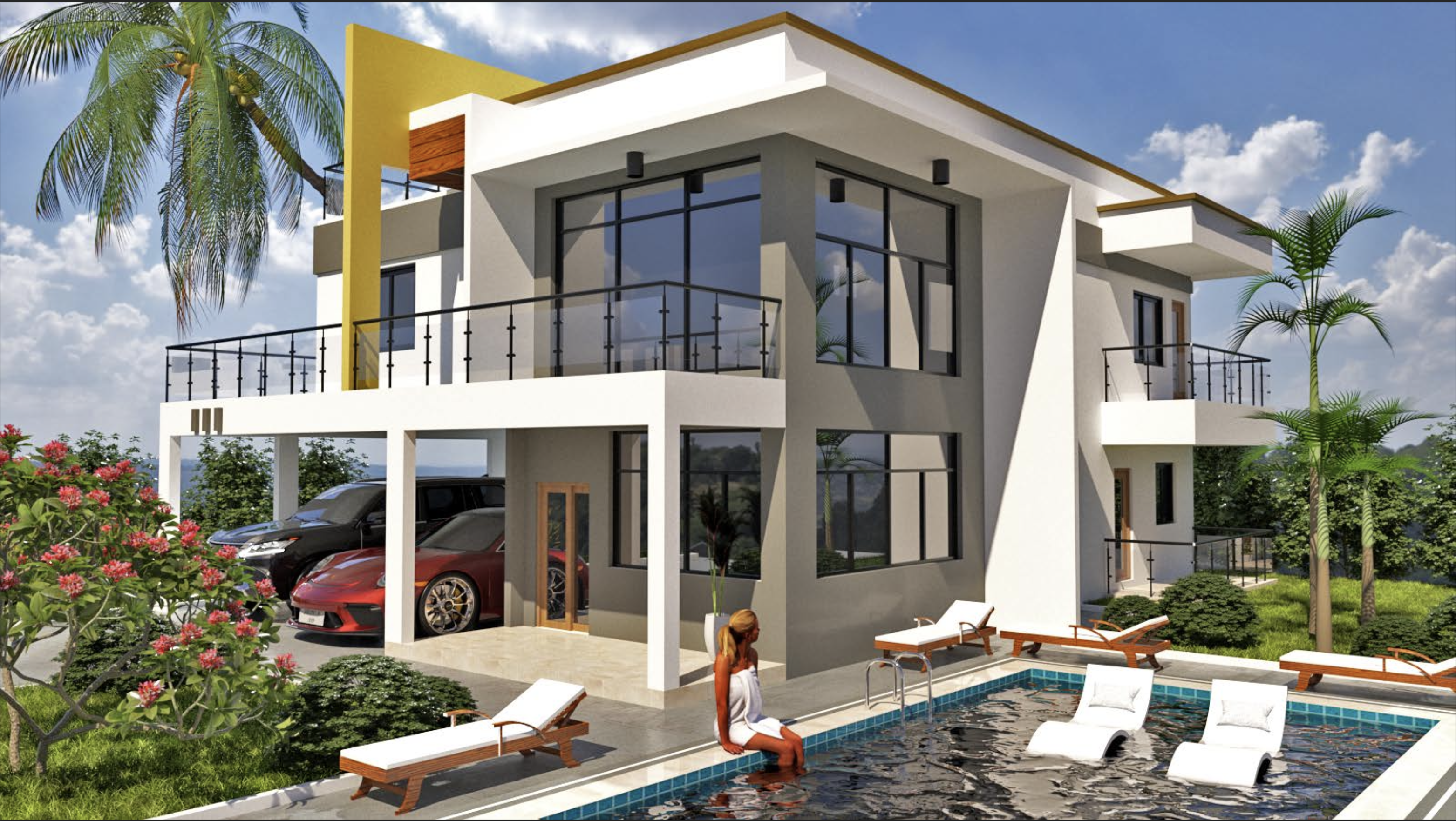 Upcoming 4-Bedroom Storey Residence with Under-Parking and Swimming Pool - Luxury Redefined